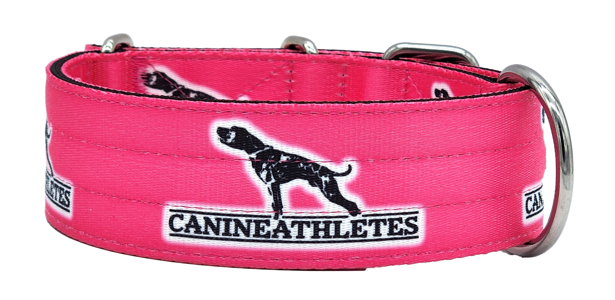 canine-athletes-2"-heavy-duty-hot-pink-working-dog-collar