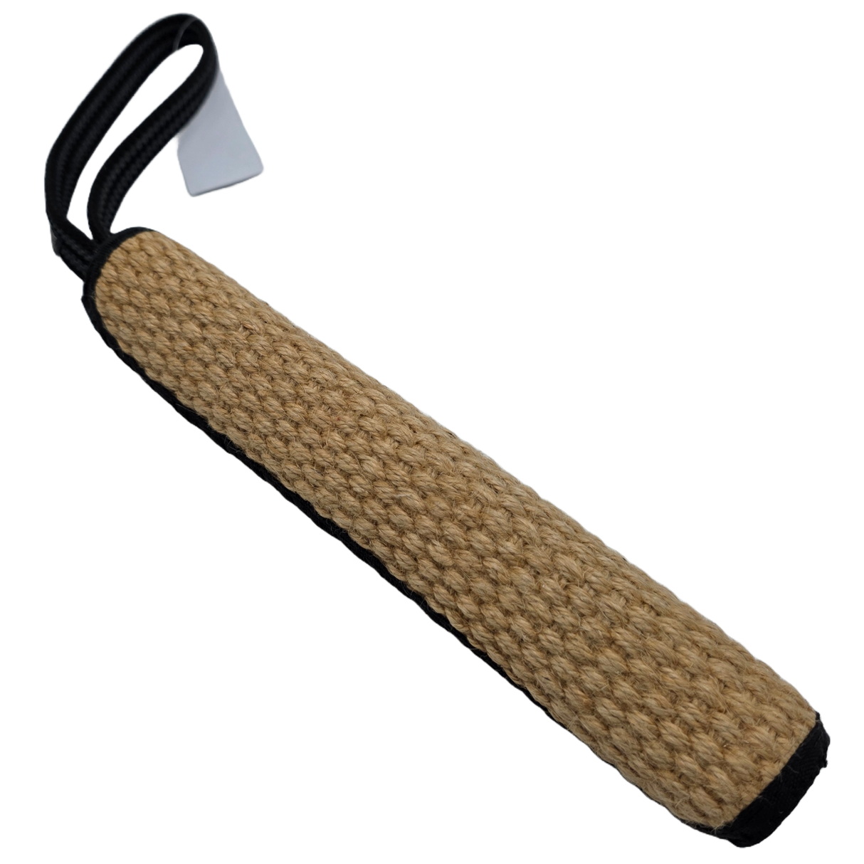 the-gripper-company-jute-bite-stick-single-handle-training-reward-dog-toy