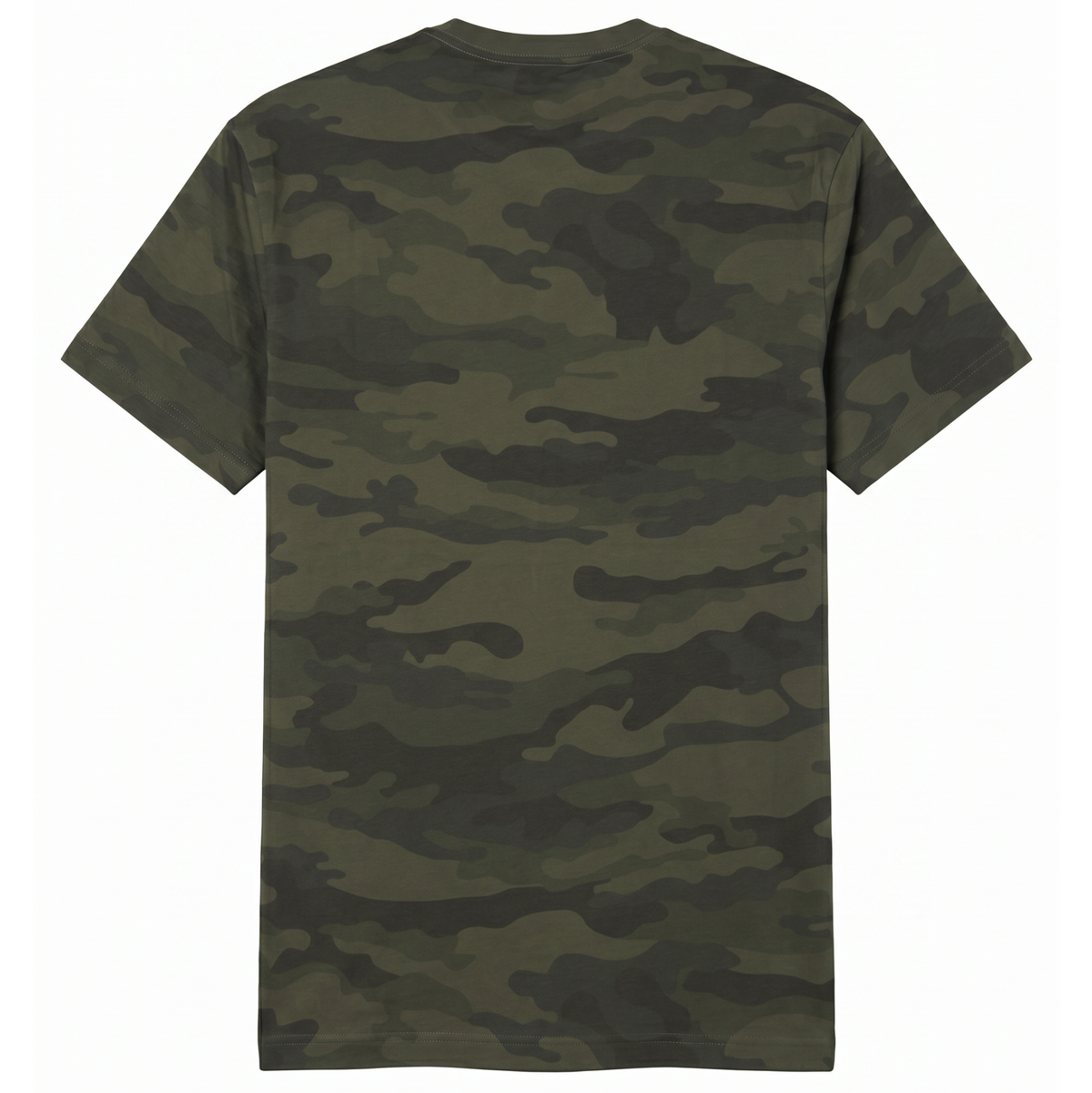 canine athletes varsity arch camo t-shirt back