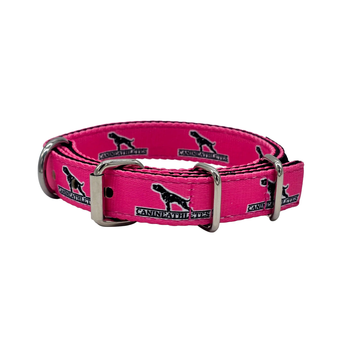 Canine Athletes Small Breed Terrier Working Dog Collar Pink