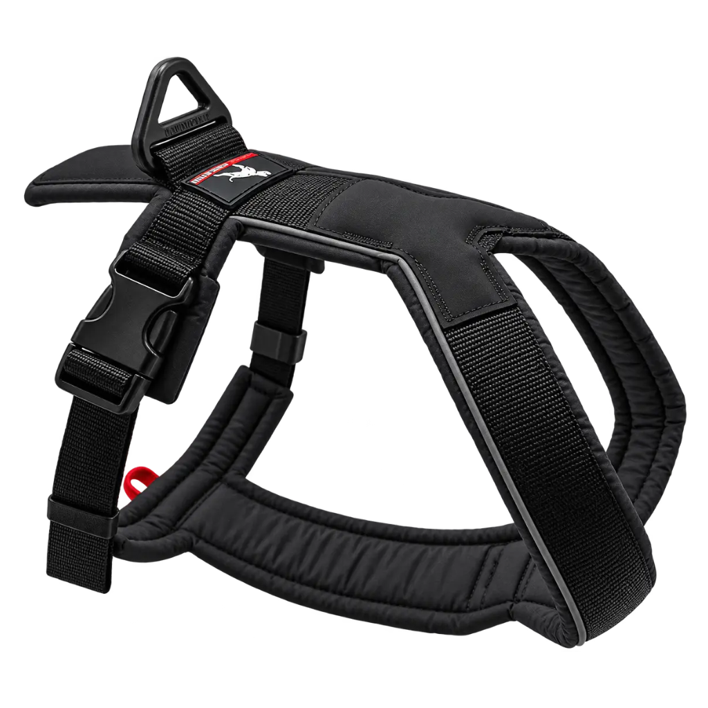 Canine Athletes Sport-HD V4 Working Dog Harness Black