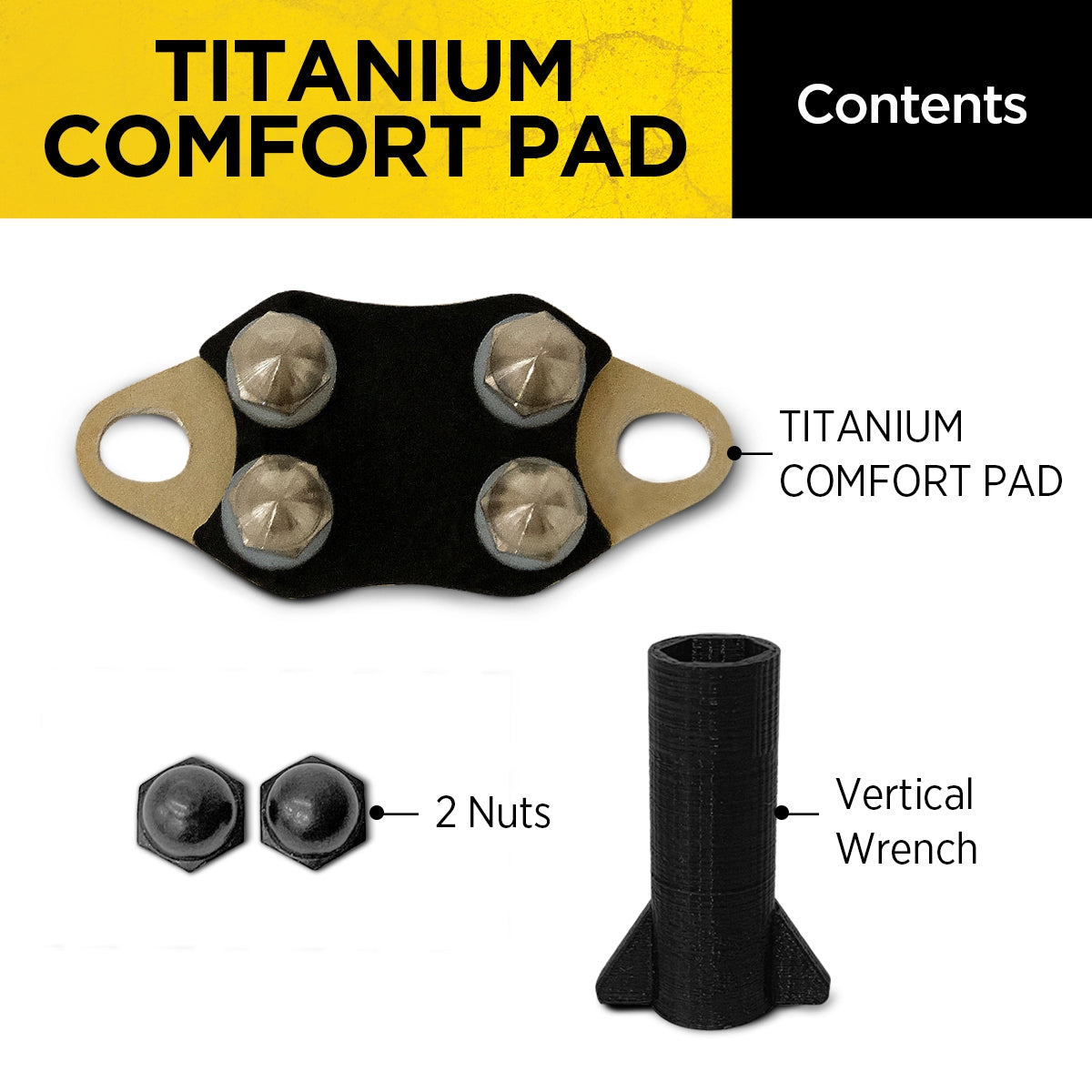 Dogtra Titanium Comfort Pad Contents Picture