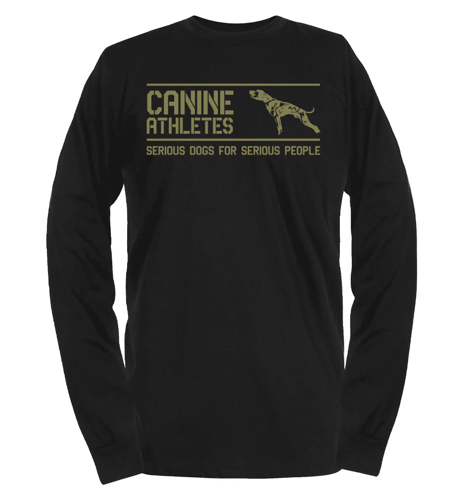 Canine Athletes Long Sleeve Front Lines T-Shirt 