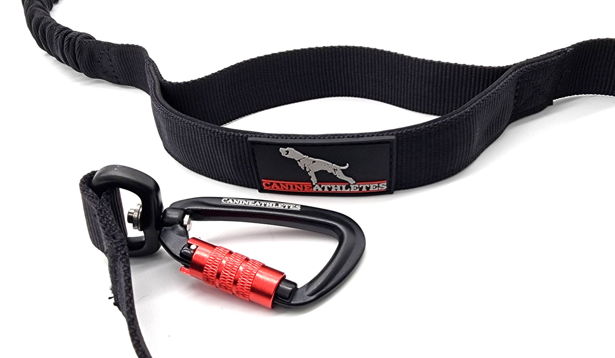 Canine Athletes Sport-HF Dual Handle 10' Hands Free Waist Bungee Dog Leash