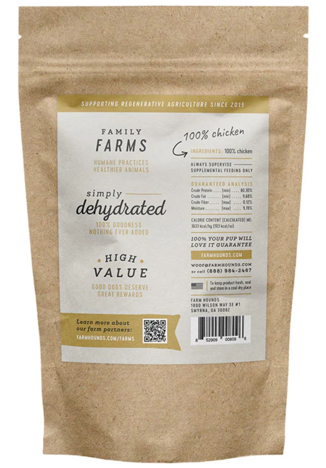 Farm Hounds All Natural Chicken Jerky Dog Treats