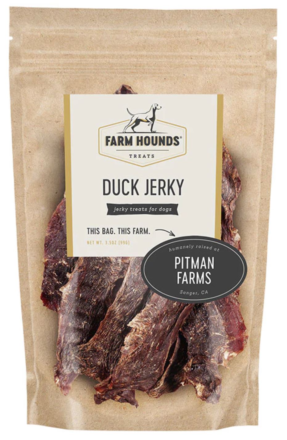 Farm Hounds Duck Jerky Dog Treats