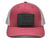 Canine Athletes Maroon/Gray Leather Patch Hat