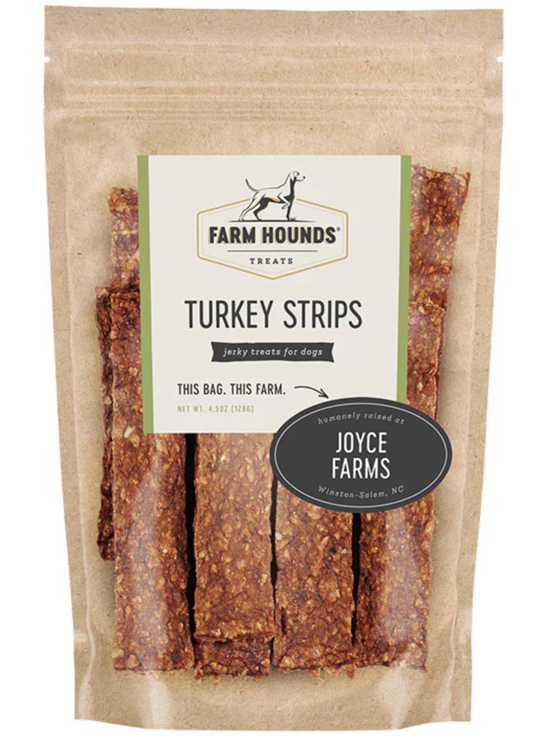 Farm Hounds All Natural Turkey Strips Jerky Dog Treats