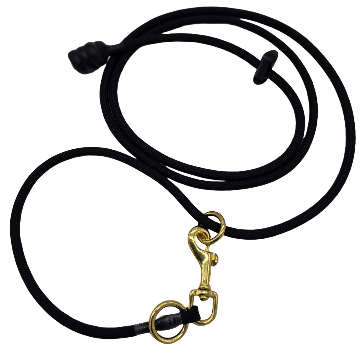 rader-k9-6-foot-slip-lead-dog-training-leash-black