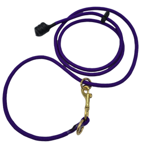 rader-k9-6-foot-slip-lead-dog-training-leash-purple