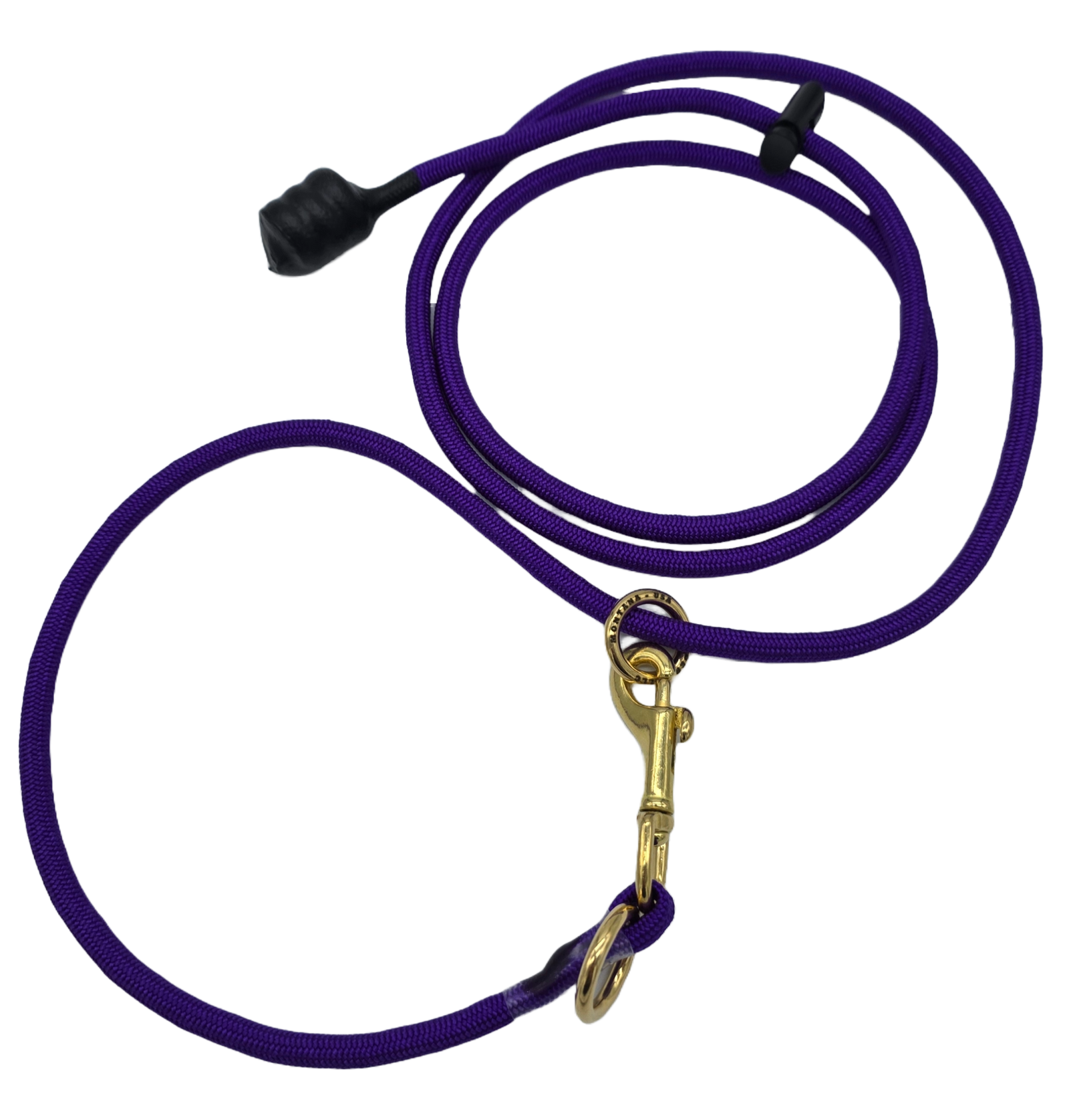 rader-k9-6-foot-slip-lead-dog-training-leash-purple