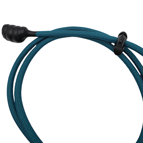 rader-k9-6-foot-slip-lead-dog-training-leash-teal-closeup-1
