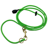 rader-k9-6-foot-slip-lead-dog-training-leash-neon-green