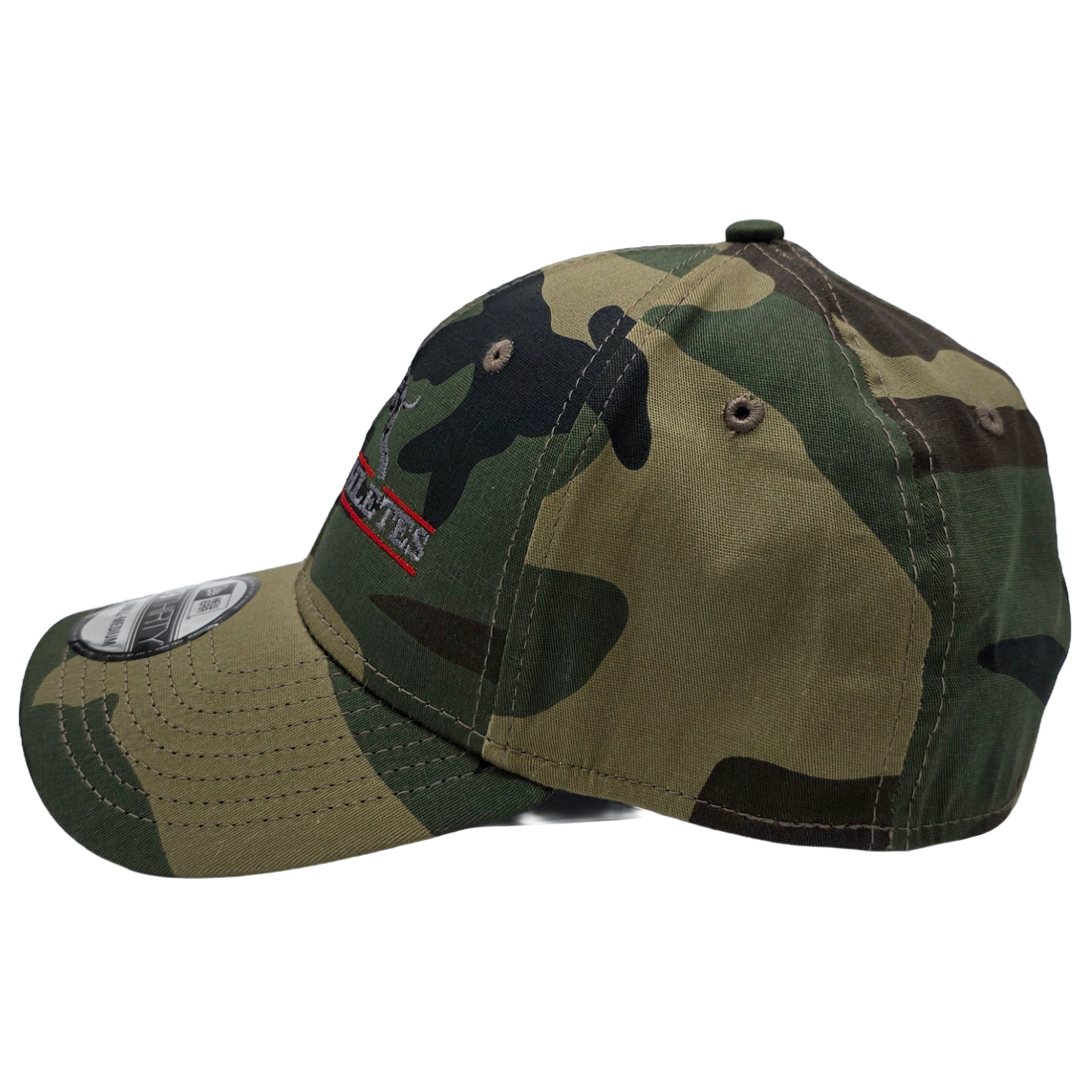 canine-athletes-camo-new-era-fitted-hat-cap-left-side