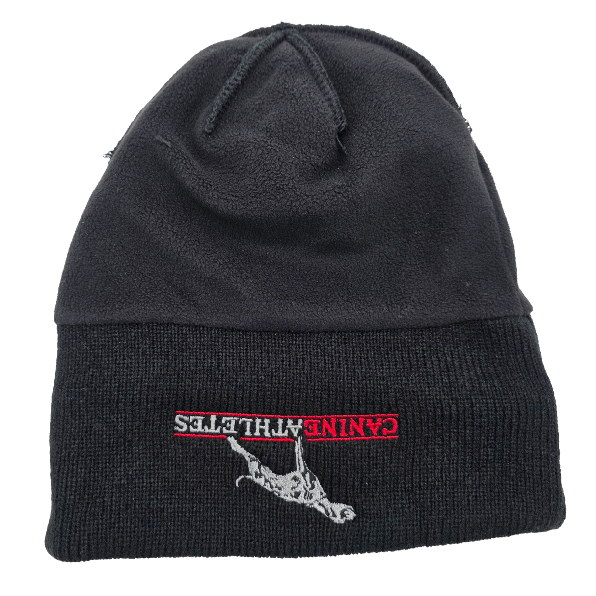 canine athletes inside winter hat beanie fleece