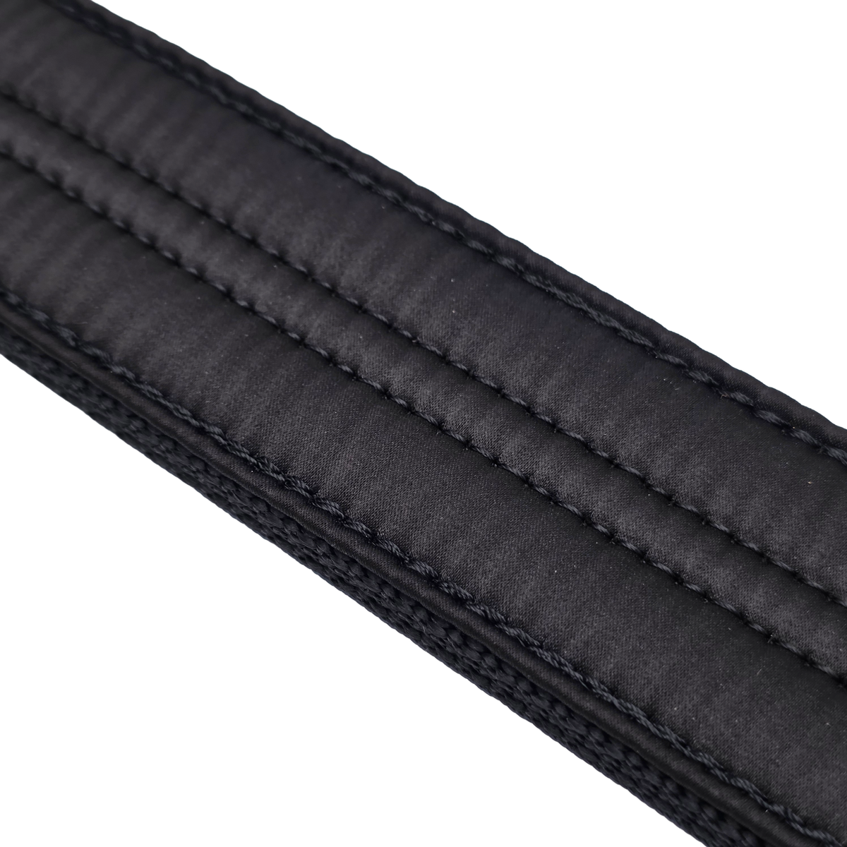 canine athletes 1.75&quot; wide heavy duty  double pin padded working dog collar black camo