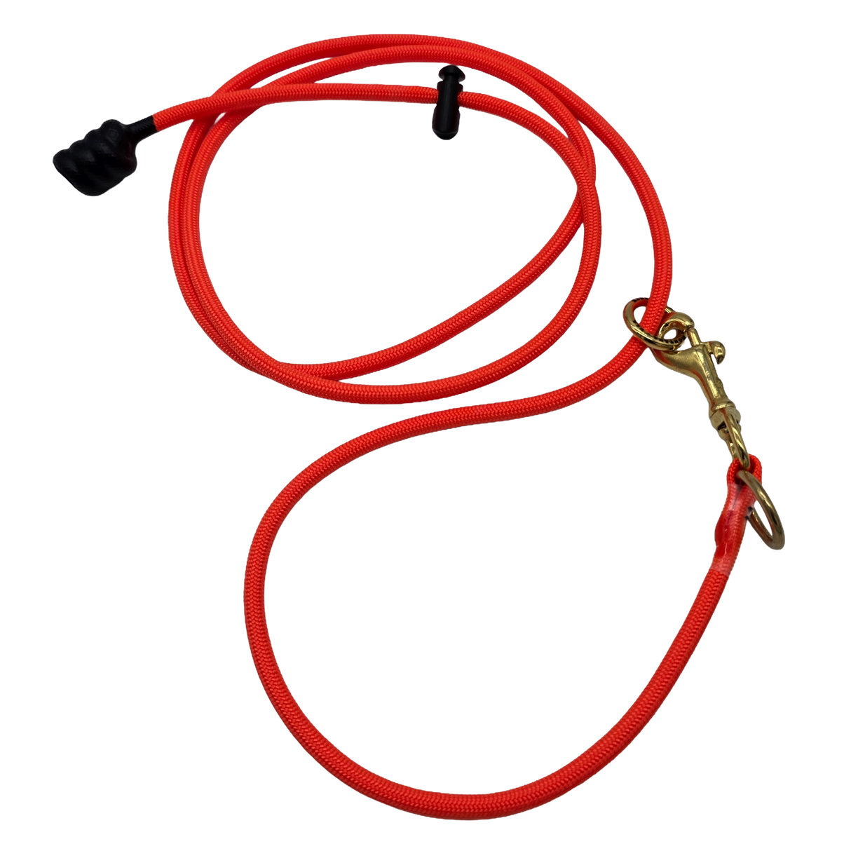 rader-k9-6-foot-slip-lead-dog-training-leash-neon-orange