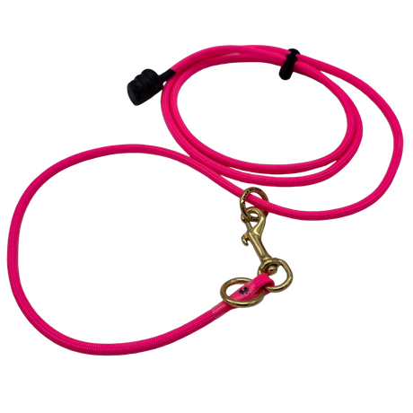 rader-k9-6-foot-slip-lead-dog-training-leash-neon-hot-pink
