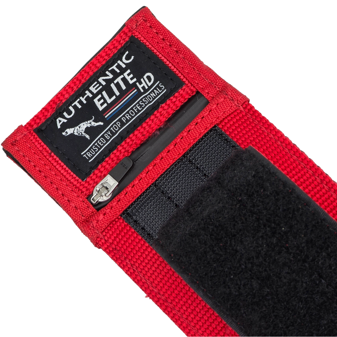 canine-athletes-elite-hd-weighted-training-exercise-wide-collar-competition-red-closeup