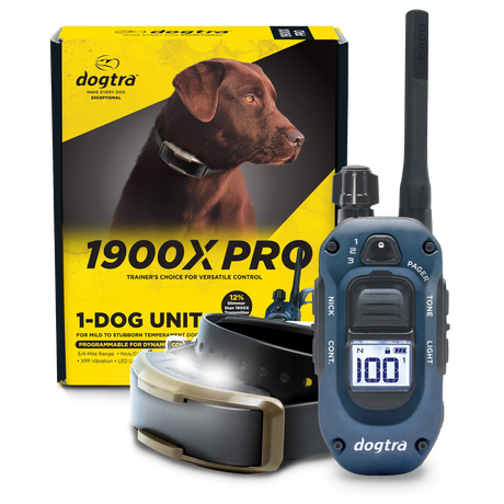 Dogtra 1900x Pro Remote Dog Training E-Collar System Box Front