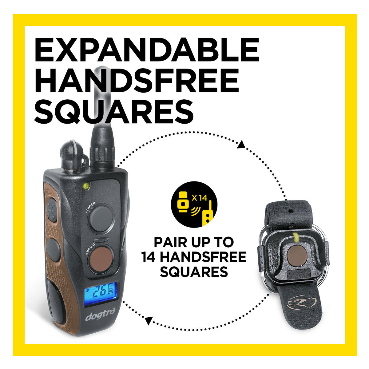 Dogtra 1900S Handsfree Plus Remote Dog Training E-Collar