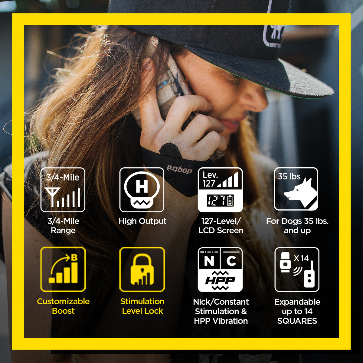 Dogtra 1900S Handsfree Plus Remote Dog Training E-Collar