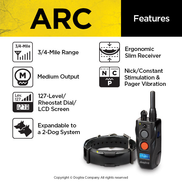Dogtra ARC Remote Dog Training Collar