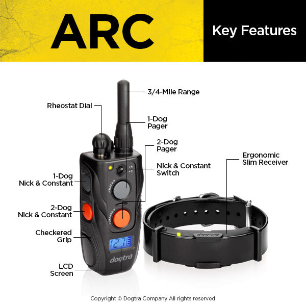 Dogtra ARC Remote Dog Training Collar