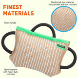 Viper-k9-jute-dog-Bite-pillow-tug-toy-features-benefits