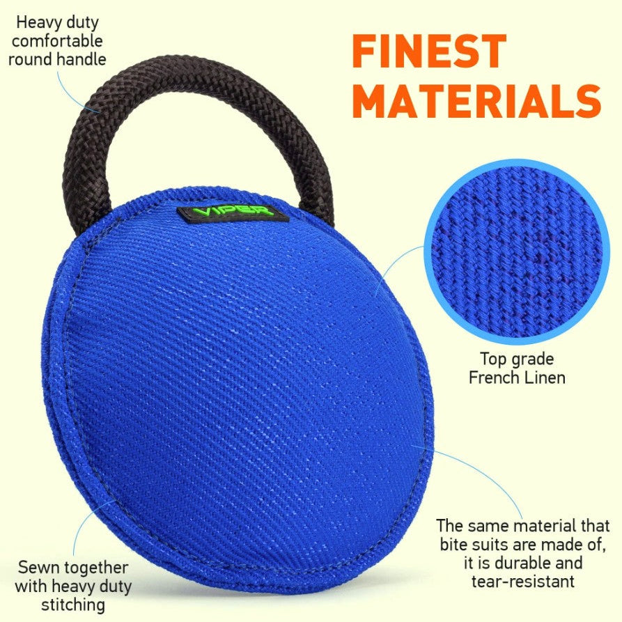 viper-k9-round-french-linen-bite-pillow-training-tug-infographic