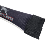 canine athletes 12 inch single handle dog tug chew toy end