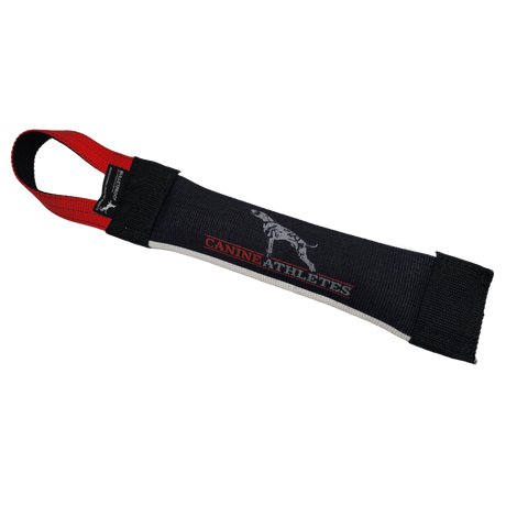 canine athletes 12 inch single handle dog tug chew toy alternate