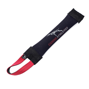 canine athletes 12 inch single handle dog tug chew toy