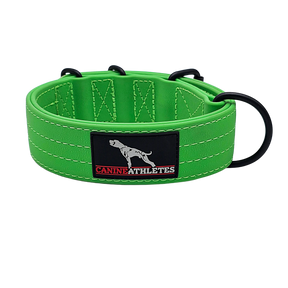 Canine Athletes AP Sport Waterproof Working Dog Collar Lime Green