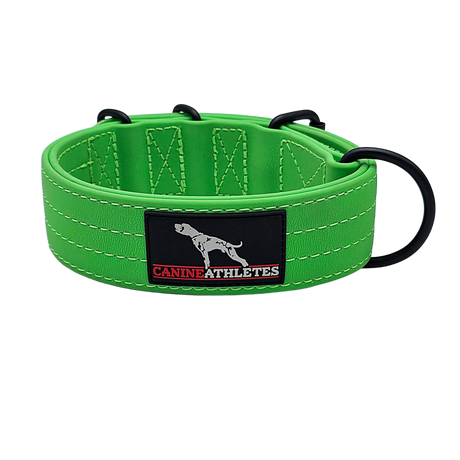 Canine Athletes AP Sport Waterproof Working Dog Collar Lime Green