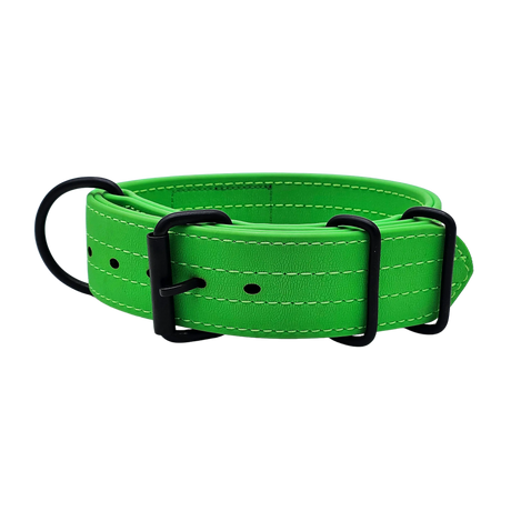 Canine Athletes AP-Sport Working Dog Collar Lime Green Back