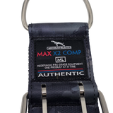 canine athletes elite max x2 comp 2.75 inch wide working dog collar size label