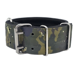 Canine Athletes Heavy Duty Wide Elite Max Working Dog Collar Green Camo