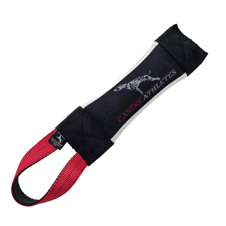canine athletes 9 inch heavy duty pocket bite tug for dogs