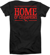 canine athletes home of champions shirt black back 