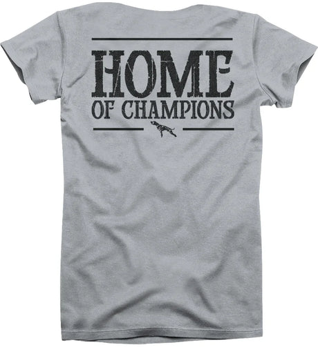 canine athletes home of champions shirt sport grey back