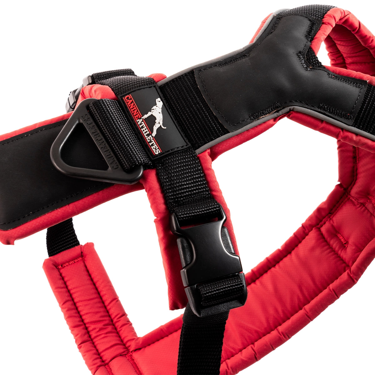 Canine Athletes Sport-HD V4 Dog Harness Red Black