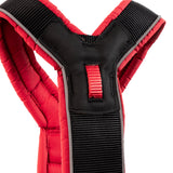 Canine Athletes Sport-HD V4 Harness for Dogs closeup Y Red