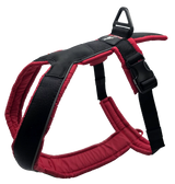 Canine Athletes Sport-HD V4 Running Exercise Harness for Dogs left view red
