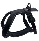 Canine Athletes Sport-HD V4 Sporting Dog Harness Side View Black