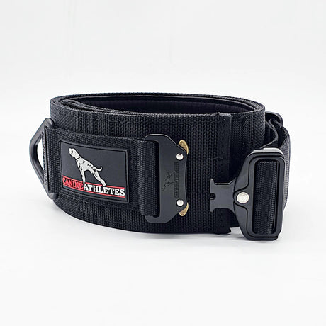 Canine Athletes Venator II Wide Working Dog Collar for Large Breeds