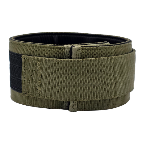 canine athletes heavy duty weighted dog training collar military green back