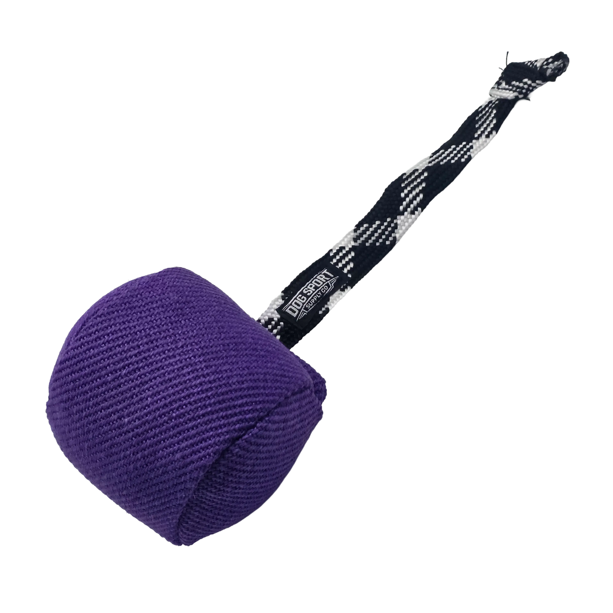 Dog Sport Supply Company Duracot French Linen working dog training ball purple
