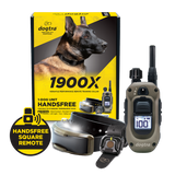 Dogtra 1900x Handsfree Boost Lock Remote Dog Training Electronic Collar Bundle