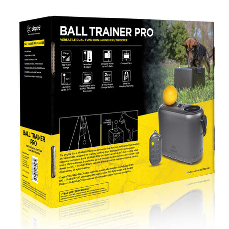 Dogtra Ball Trainer Pro Dog Training Box Back